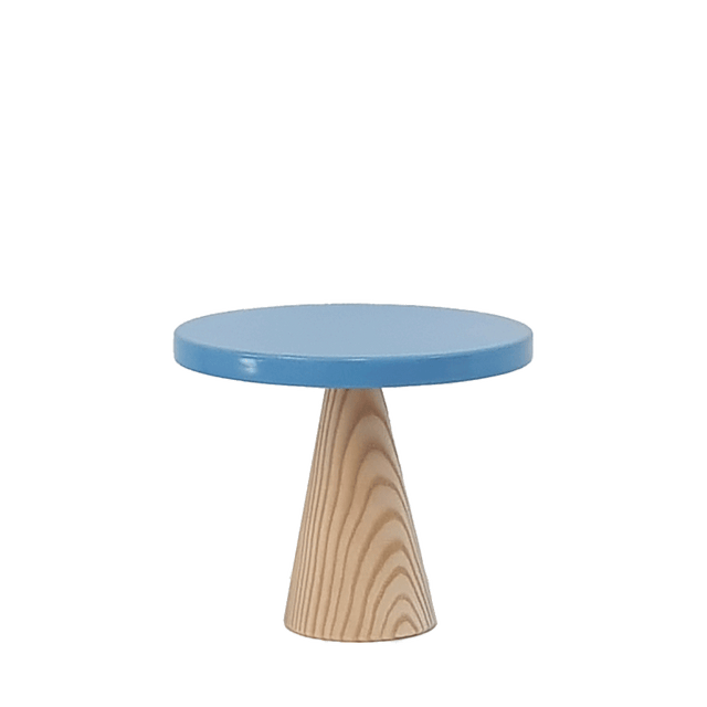 Soporte Linha Wood Azul Vintage