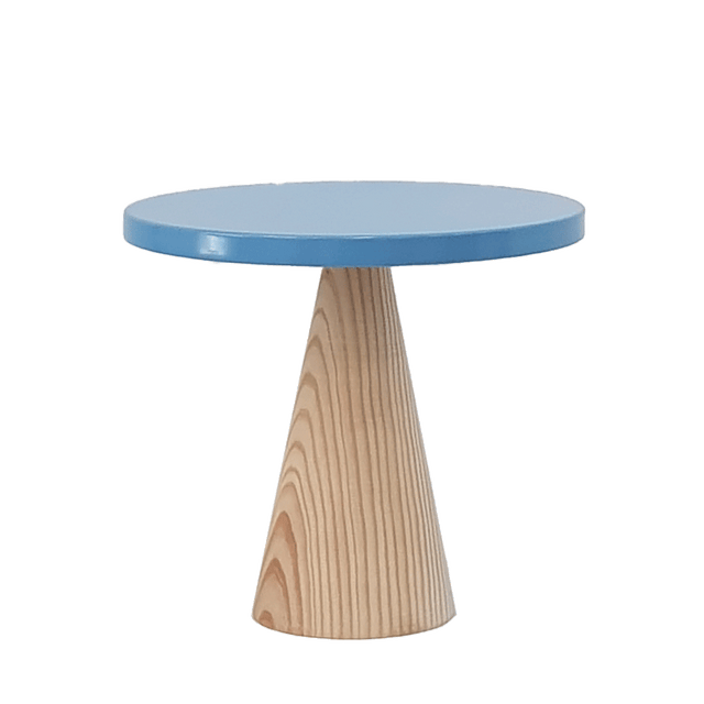 Soporte Linha Wood Azul Vintage