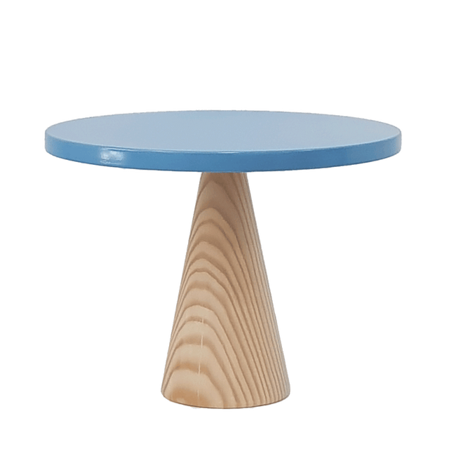 Soporte Linha Wood Azul Vintage