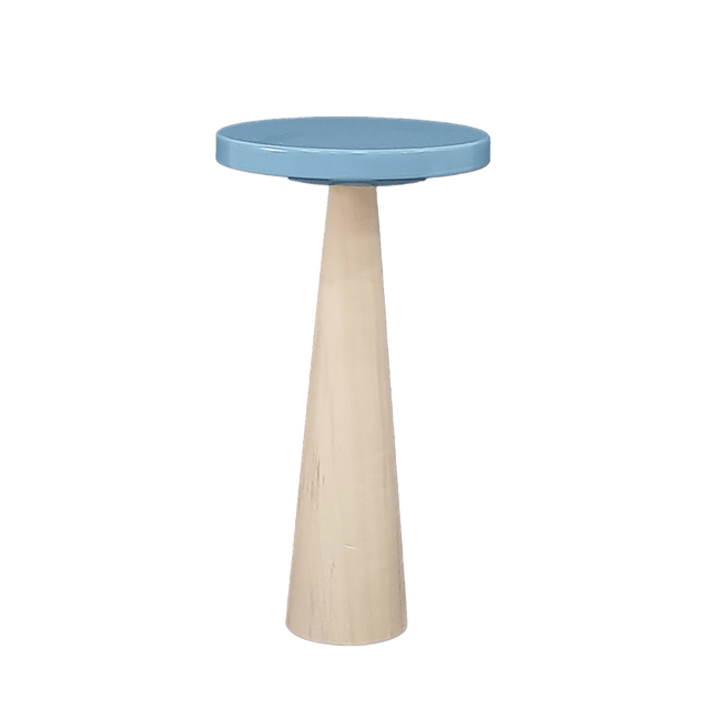Soporte Linha Wood Azul Vintage