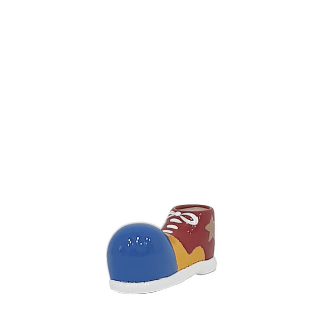 Zapato Payaso Cerámica Rojo