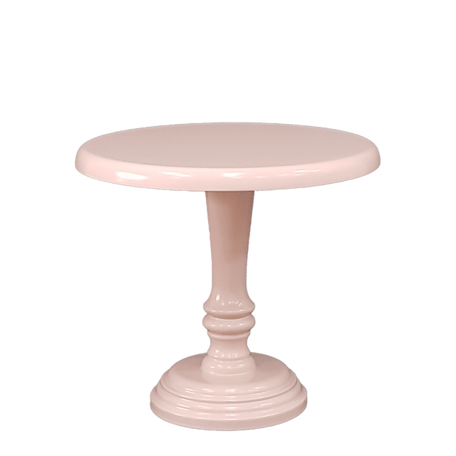 Soporte Redondo Clásico Rosa Vintage