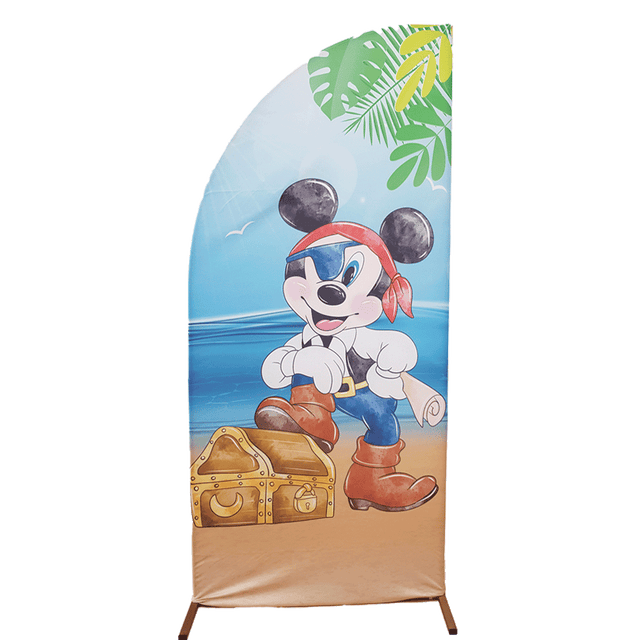 Panel Media Luna Mickey Pirata