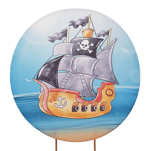 Panel Circular Pirata