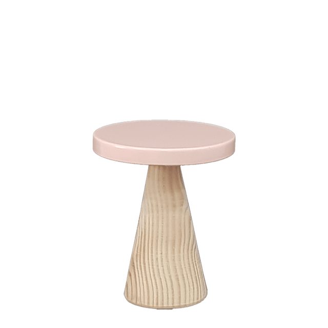 Soporte Linnha Wood Rosa Vintage