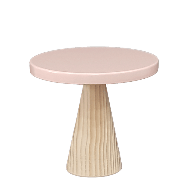 Soporte Linnha Wood Rosa Vintage