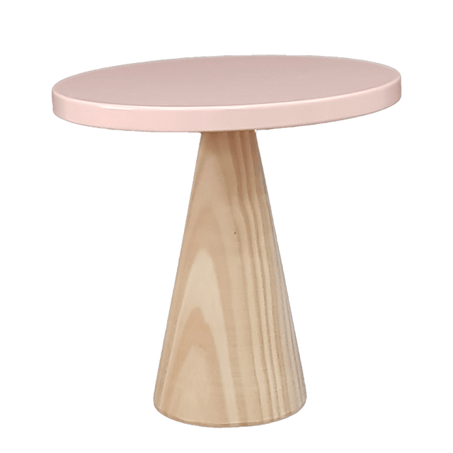 Soporte Linnha Wood Rosa Vintage