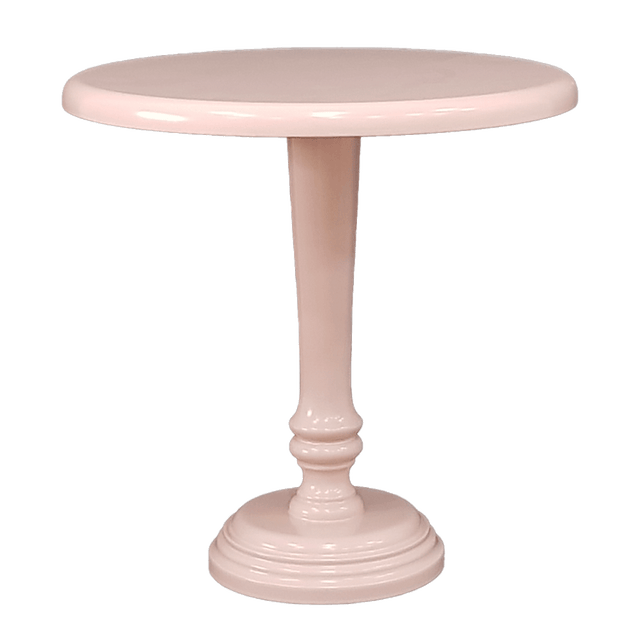 Soporte Redondo Clásico Rosa Vintage