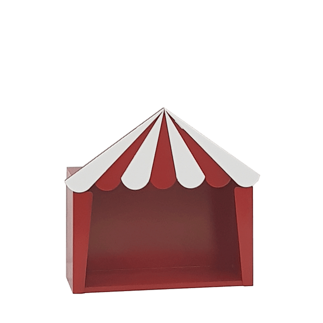Tienda de Circo Rojo - Blanco